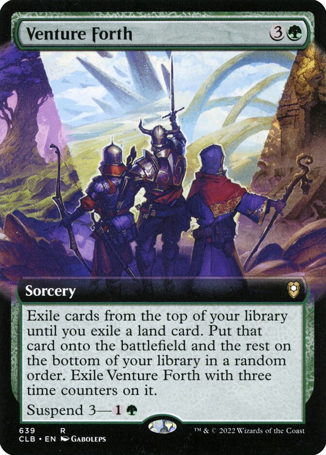 Venture Forth (Extended Art)