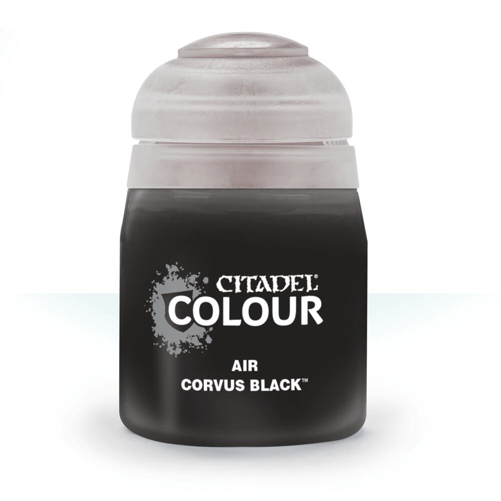 Citadel Airbrush Paint: Corvus Black (24ml)