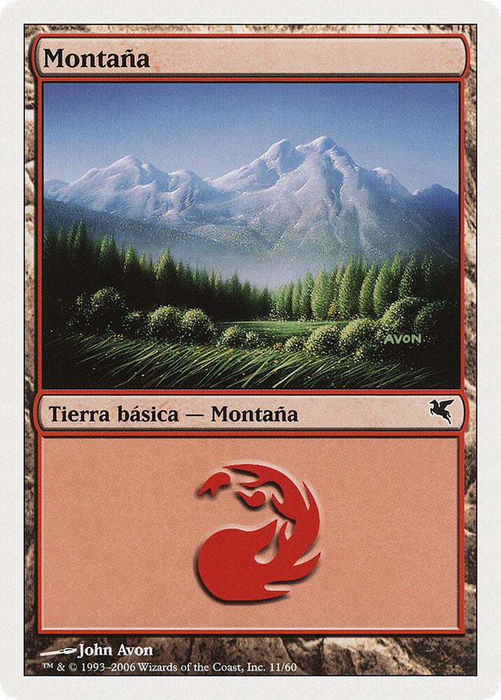 Mountain (Spanish) - "Montana" (C11)