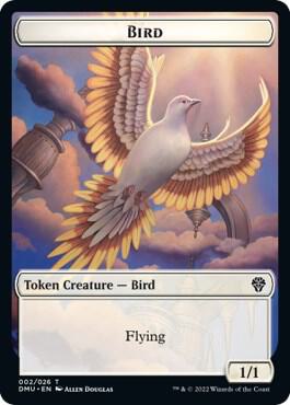 Bird (002) // Monk Double-Sided Token