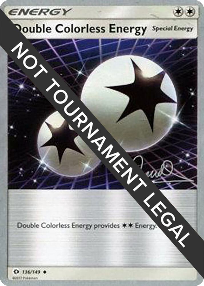 Double Colorless Energy - 2017 (Diego Cassiraga)