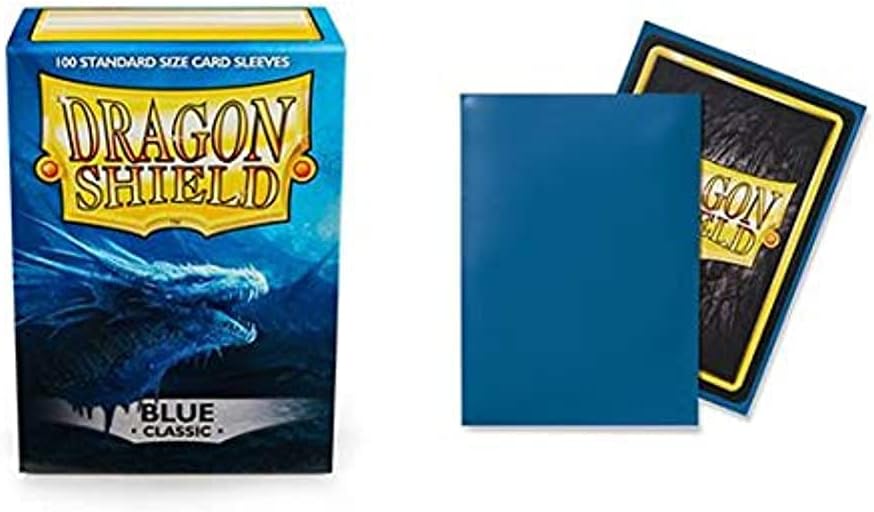 Dragon Shield Classic Blue Standard Size 100 ct Card Sleeves Individual Pack