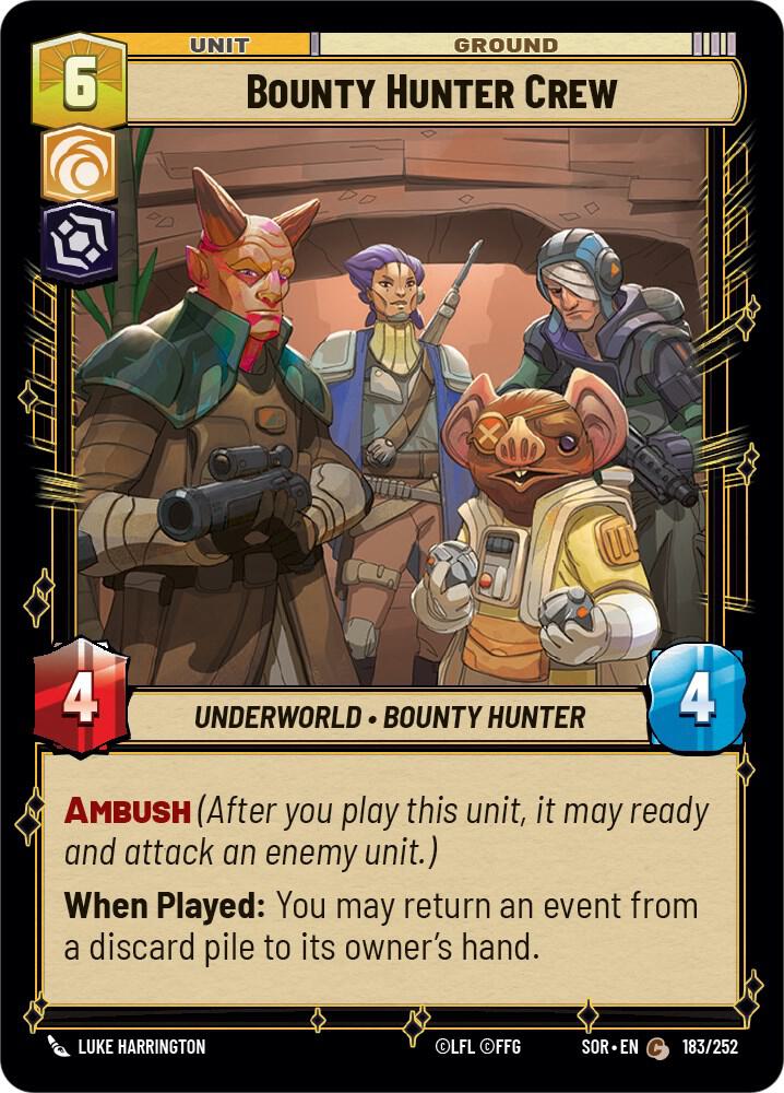 Bounty Hunter Crew