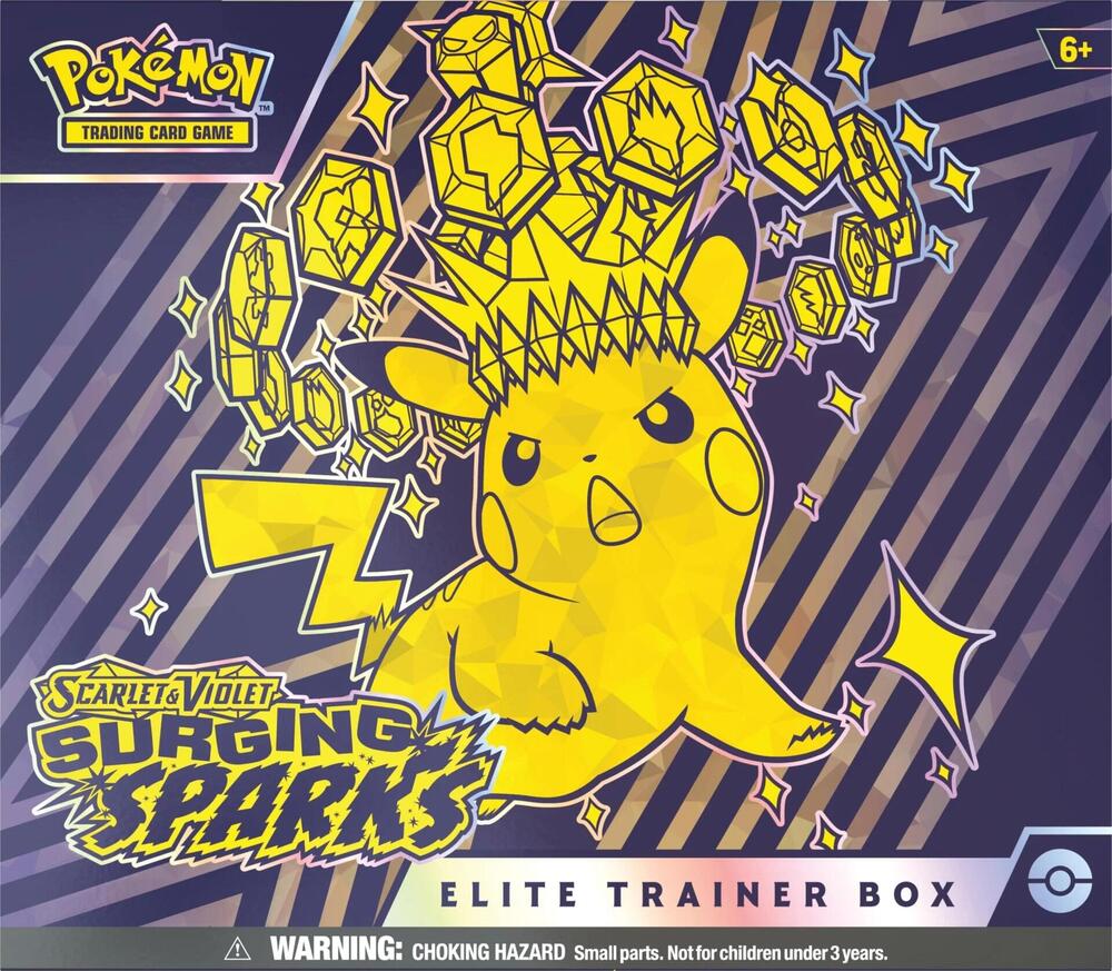 Pokémon Trading Card Game: Surging Sparks Elite Trainer Box