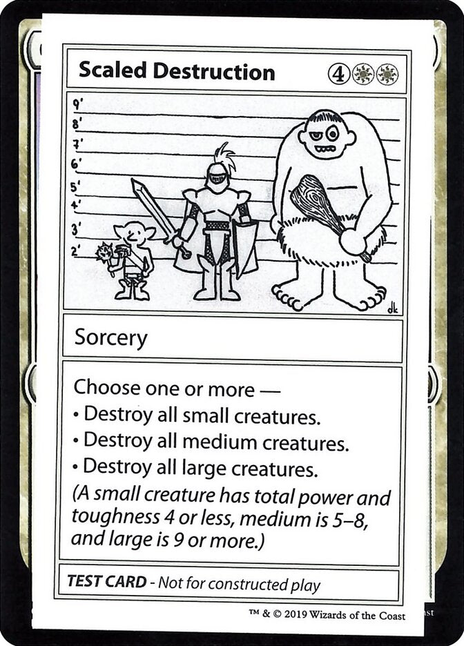 Scaled Destruction (No PW Symbol)