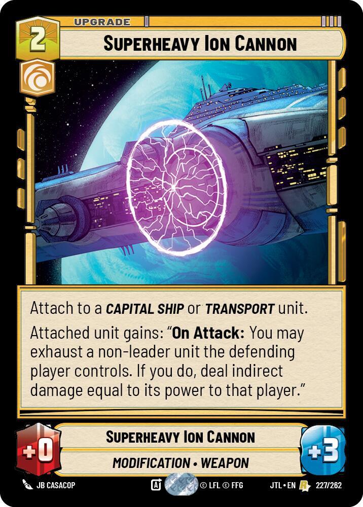 Superheavy Ion Cannon