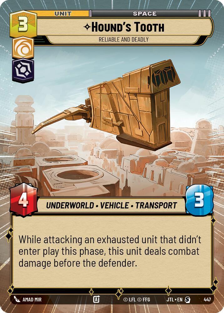 Hound's Tooth - Reliable and Deadly (Hyperspace)
