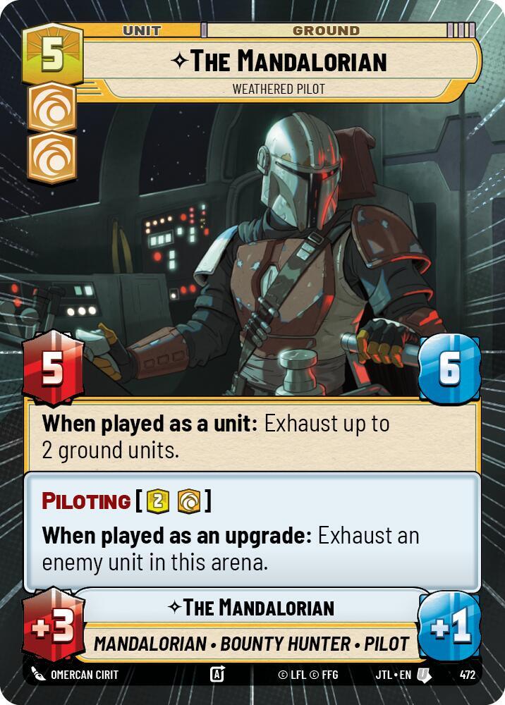 The Mandalorian - Weathered Pilot (Hyperspace)
