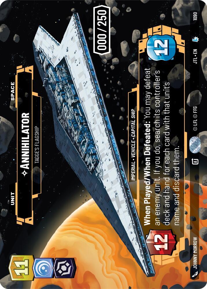 Annihilator - Tagge's Flagship (Serialized)