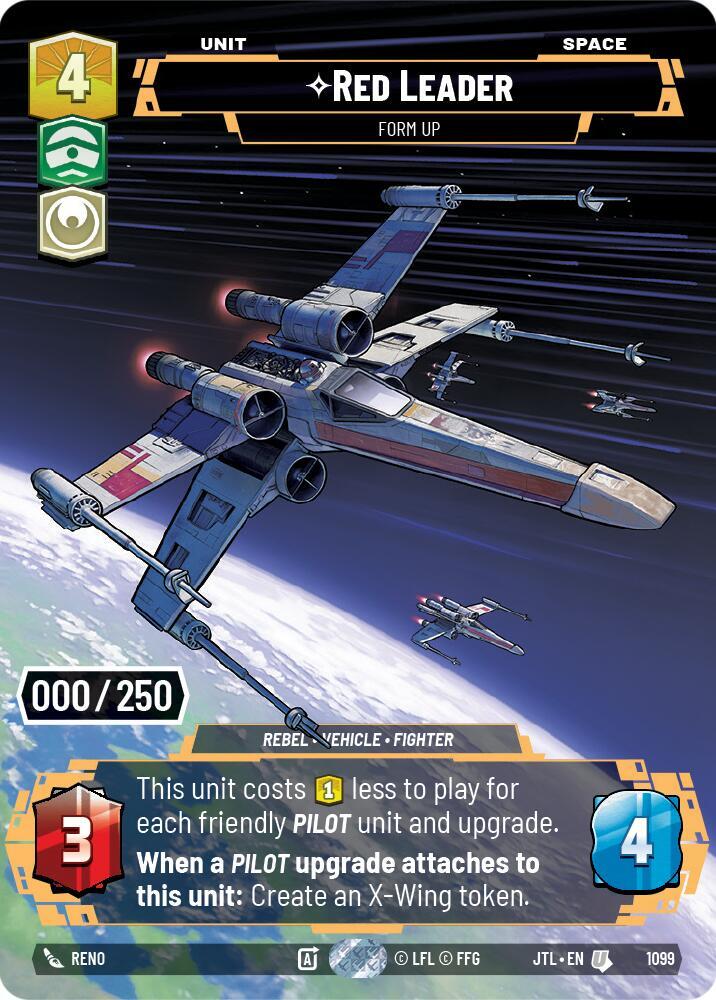 Red Leader - Form Up (Serialized)