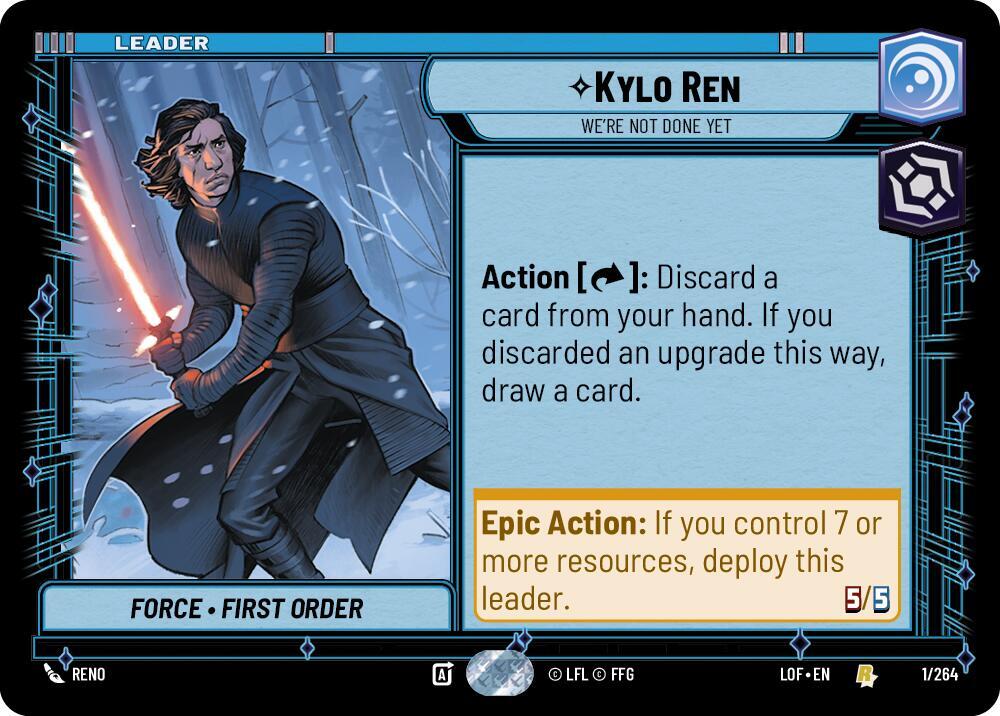 Kylo Ren - We're Not Done Yet