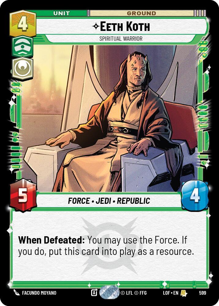 Eeth Koth - Spiritual Warrior (Foil)