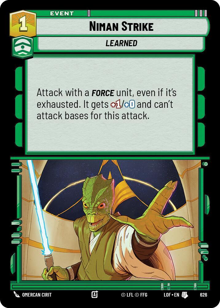 Niman Strike (Foil)