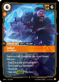 Udyr - Wildman