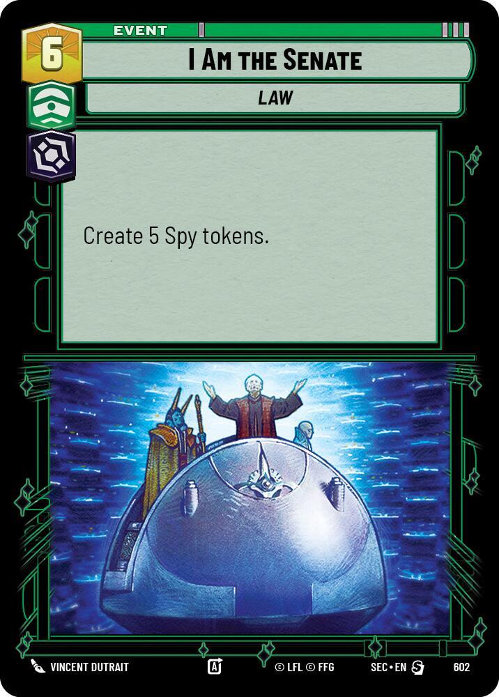 I Am the Senate (Foil)