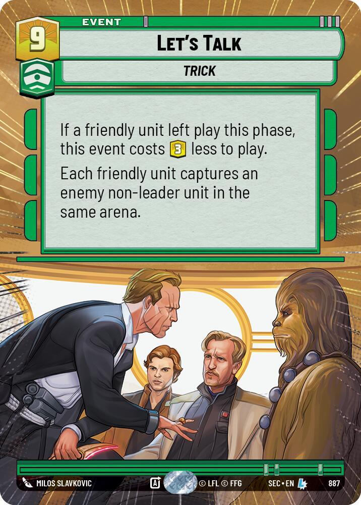 Let's Talk (Hyperspace Foil)