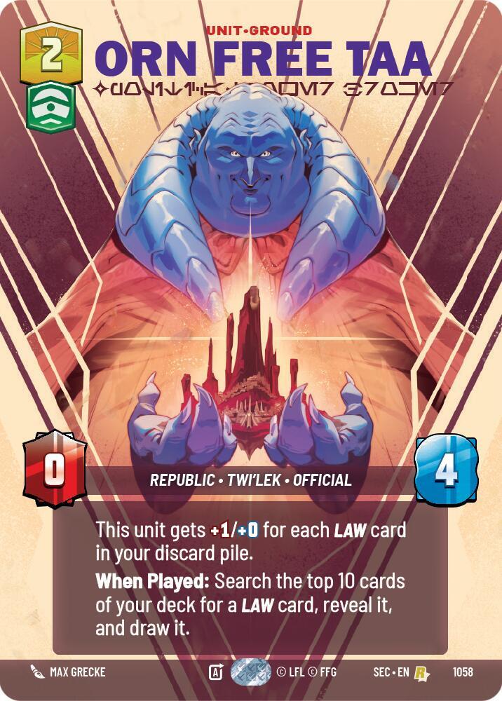 Orn Free Taa - Political Power Broker (Prestige)