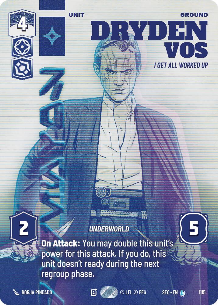 Dryden Vos - I Get All Worked Up (Prestige Foil)