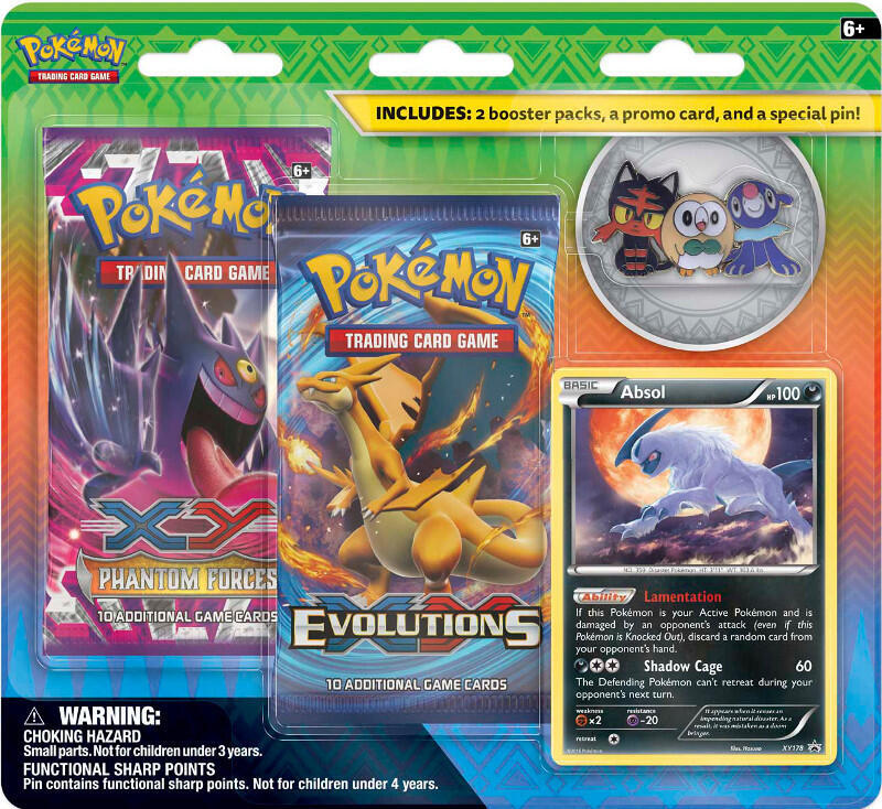 Alola Trio Pin Blister