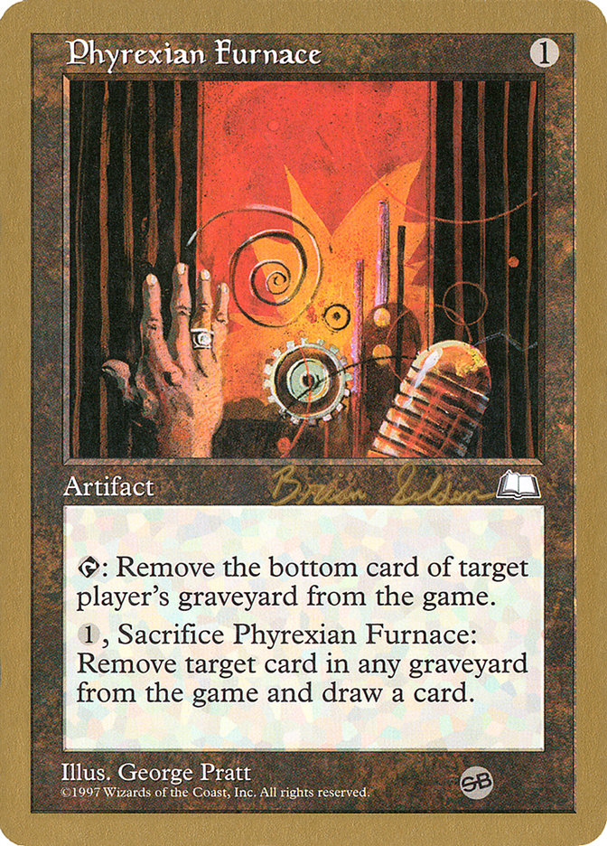 Phyrexian Furnace - 1998 Brian Selden (WTH) (SB)