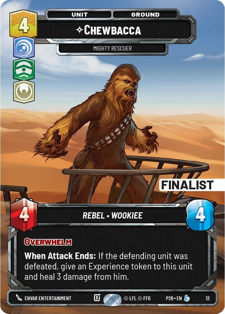 Chewbacca - Mighty Rescuer (Finalist)