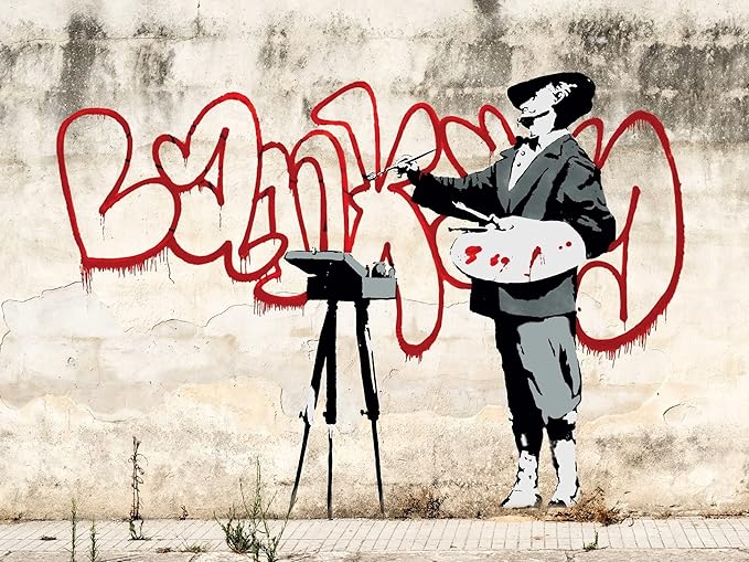 Urban Art Banksy: Graffiti Painter The Velasquez - 1024 Piece Puzzle
