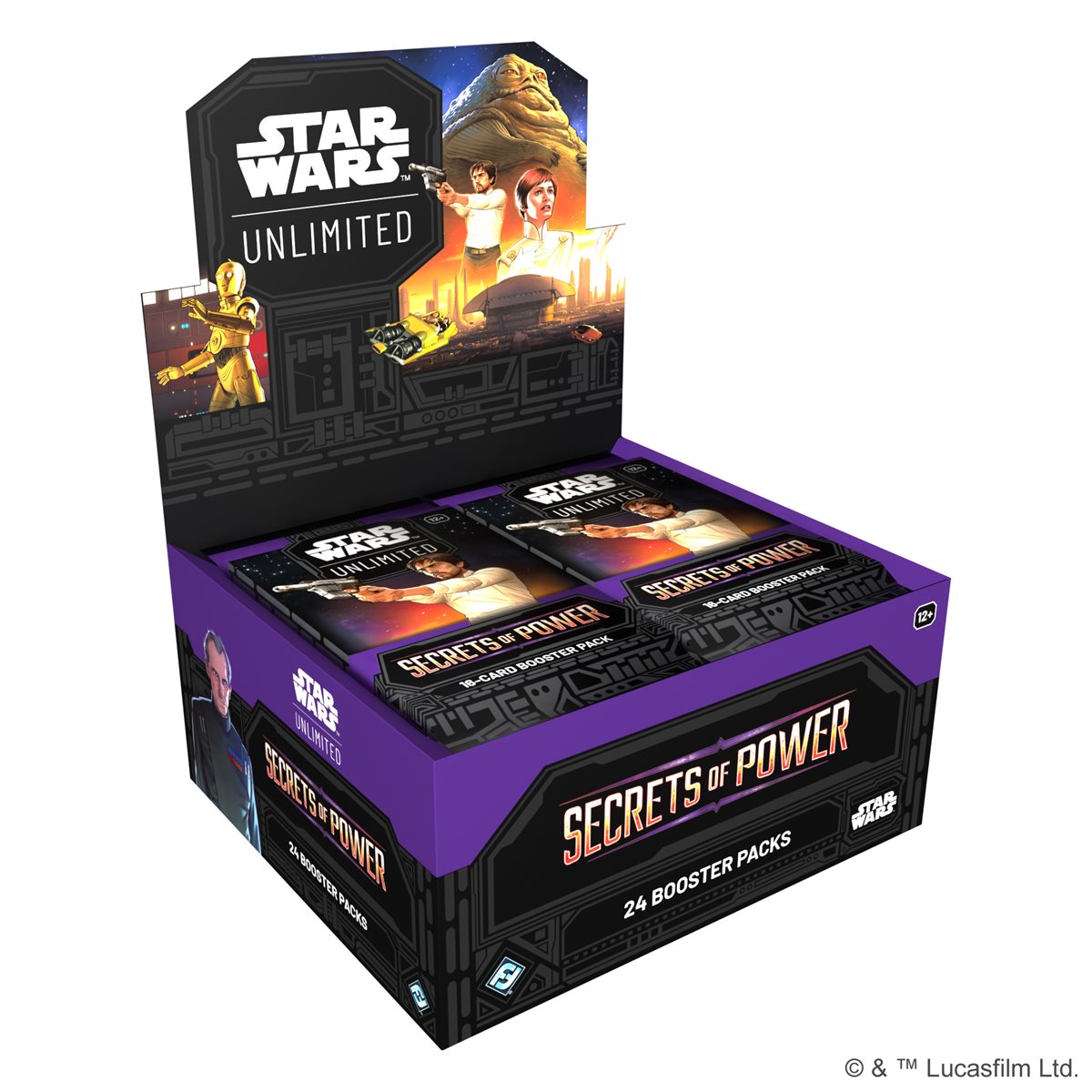 Star Wars: Unlimited - Secrets of Power - Booster Display (EN)