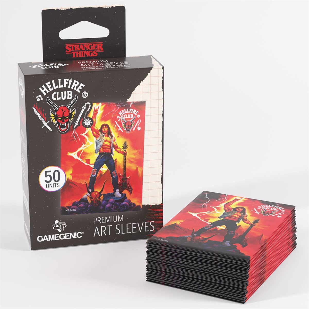 Stranger Things: Hellfire Club: Art Sleeves: Eddie Munson