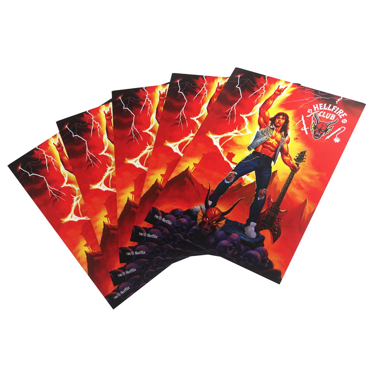 Stranger Things: Hellfire Club: Art Sleeves: Eddie Munson