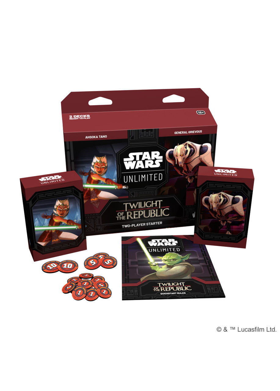 Star Wars: Unlimited - Twilight of the Republic (2-player Starter)