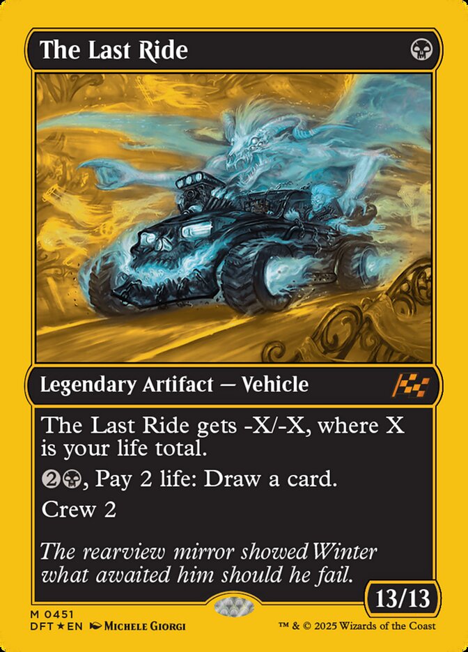 The Last Ride (First-Place Foil)