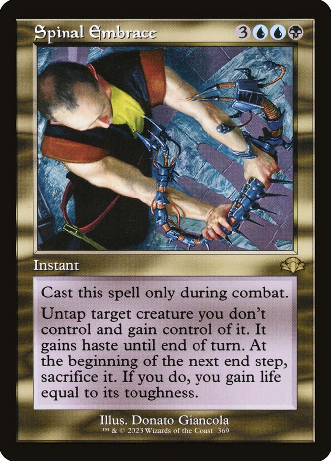 Spinal Embrace (Retro Frame)