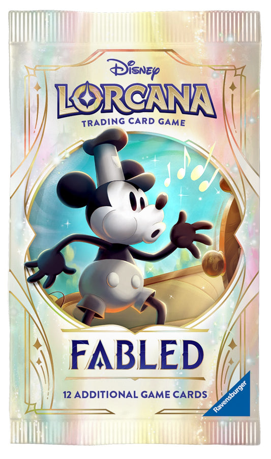 Disney Lorcana Fabled Booster Display