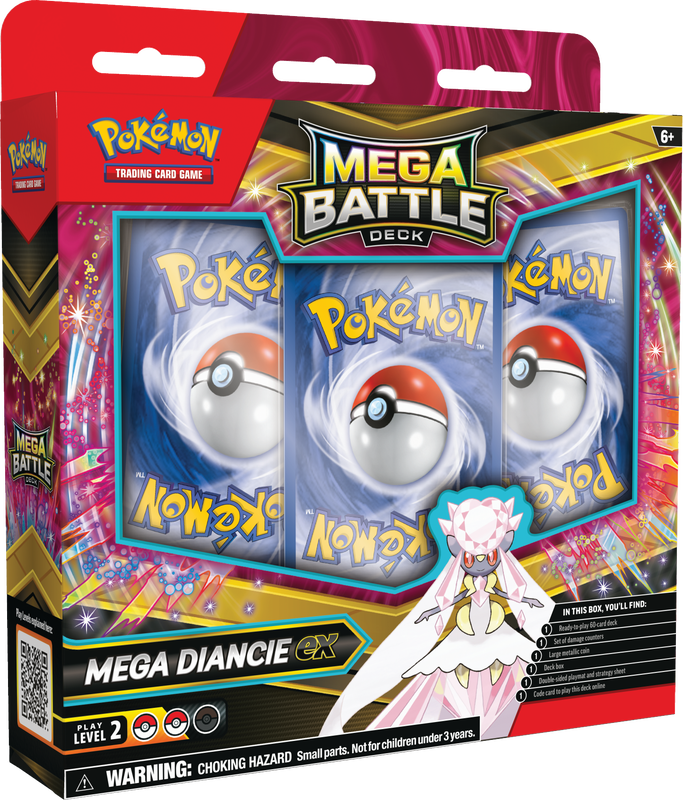 POKEMON MEGA BATTLE DECKS GENGAR EX/DIANCIE EX