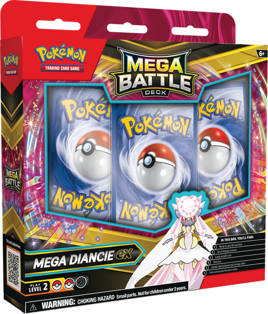 POKEMON MEGA BATTLE DECKS GENGAR EX/DIANCIE EX