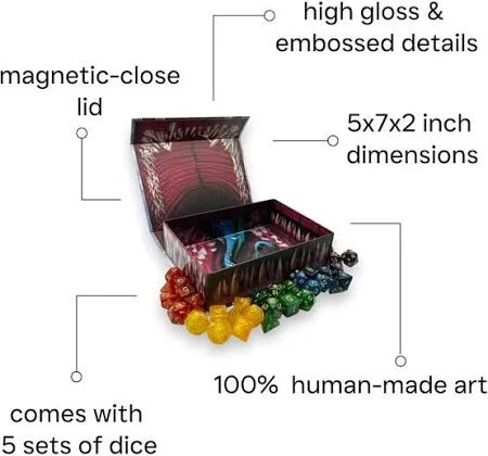 Mimic Chest Dice