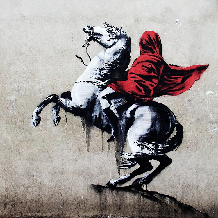 Urban Art Banksy: Liberte, Egalite, Cable TV - 1024 Piece puzzle