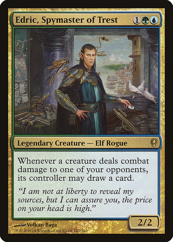 Edric, Spymaster of Trest - Magic: The Gathering