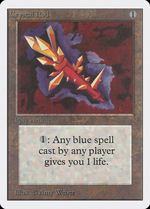 Crystal Rod - Magic: The Gathering
