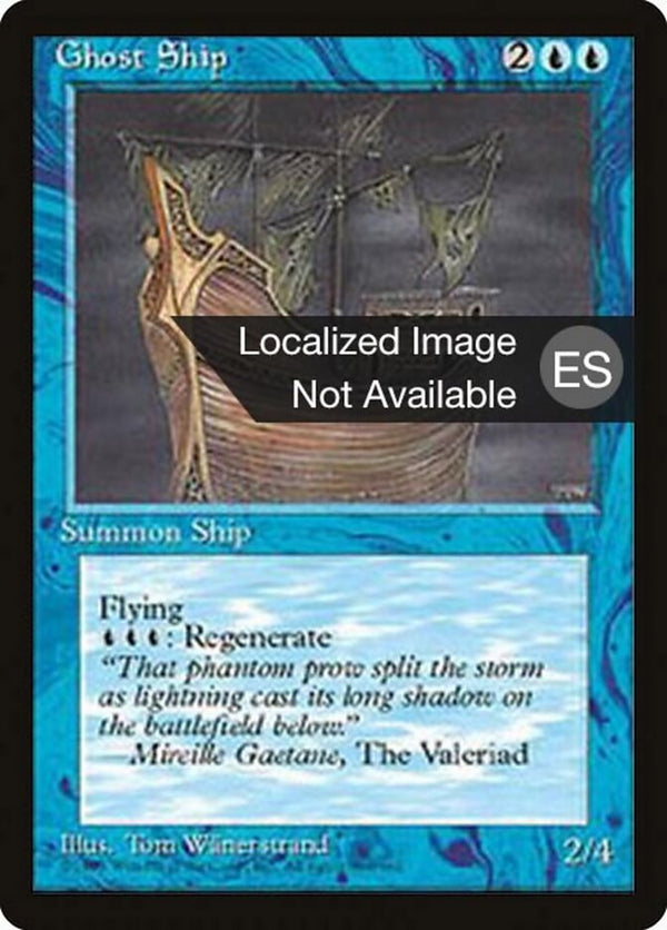 Ghost Ship - Magic: The Gathering