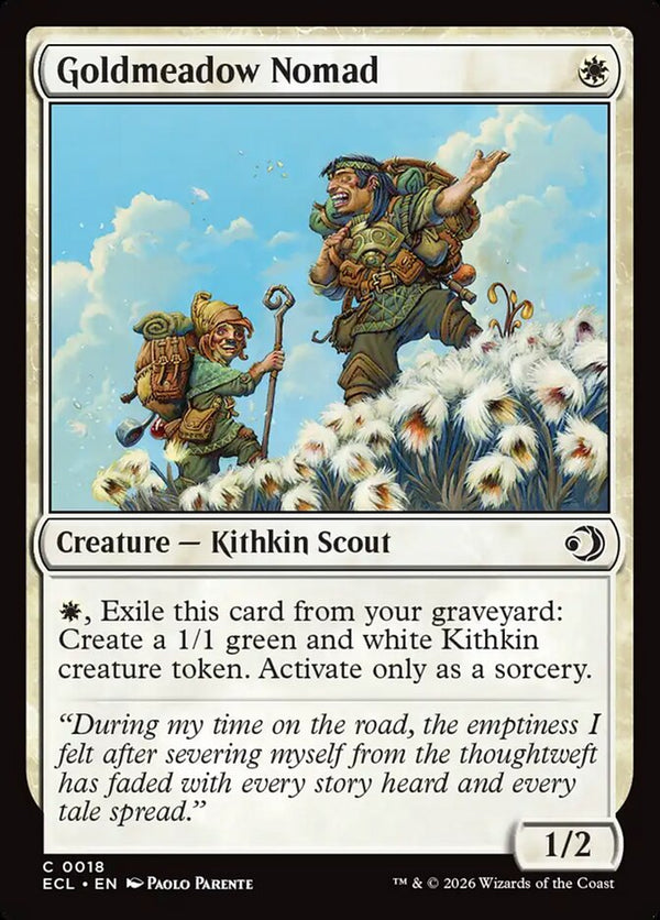 Goldmeadow Nomad - Magic: The Gathering