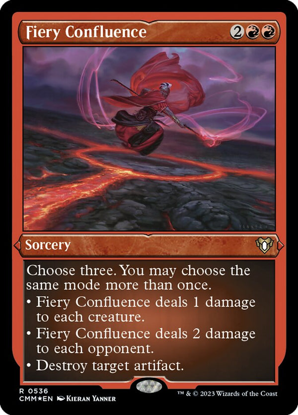 Fiery Confluence (Foil Etched) - Magic: The Gathering