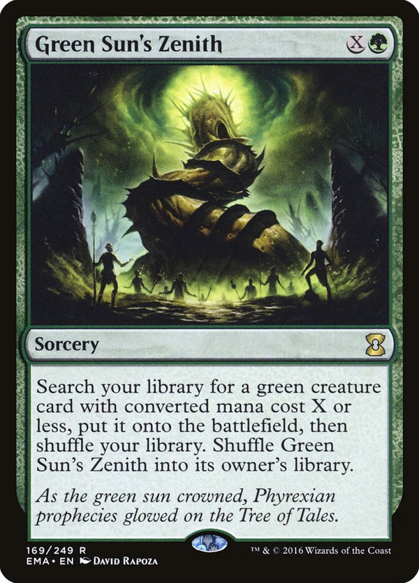 Green Sun's Zenith - Magic: The Gathering