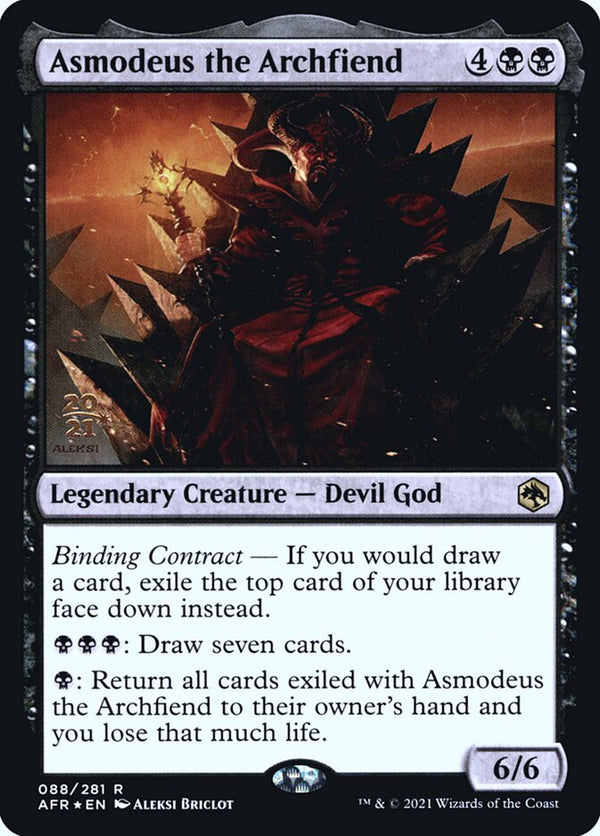 Asmodeus the Archfiend - Magic: The Gathering