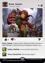 Brash Taunter - Magic: The Gathering