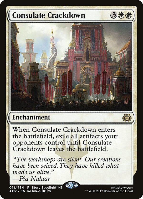 Consulate Crackdown - Magic: The Gathering
