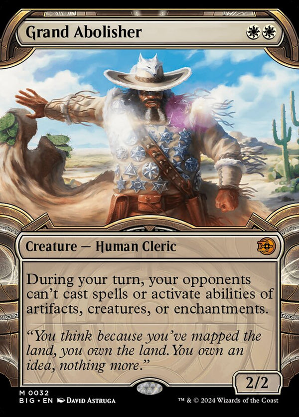 Grand Abolisher (Showcase) - Magic: The Gathering