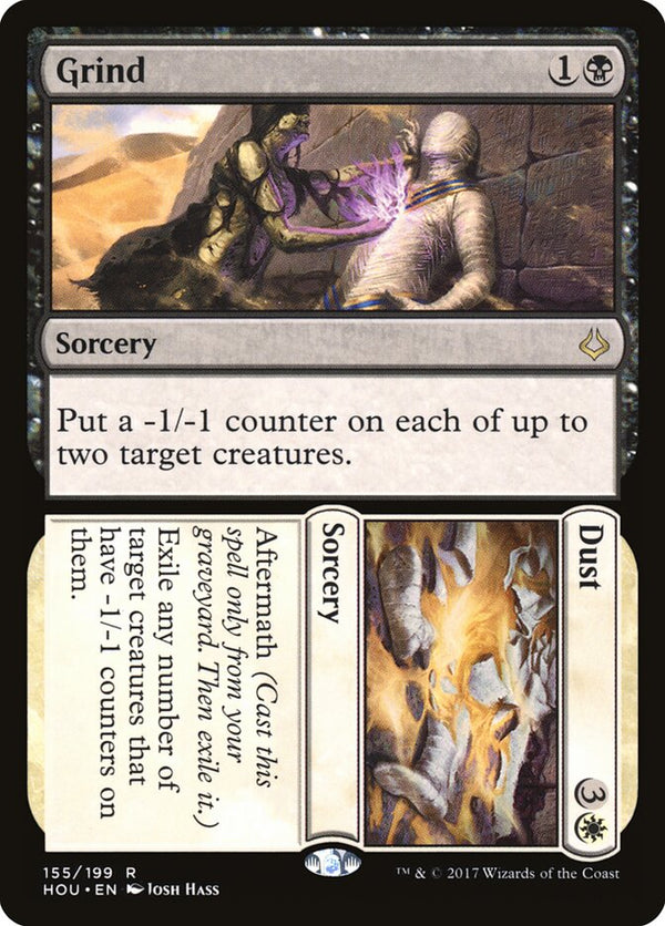 Grind // Dust - Magic: The Gathering