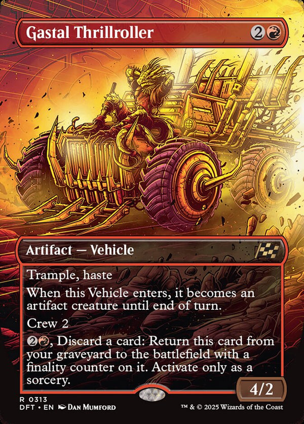Gastal Thrillroller (Borderless) - Magic: The Gathering