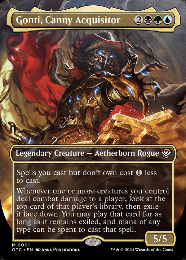Gonti, Canny Acquisitor (Borderless) - Magic: The Gathering